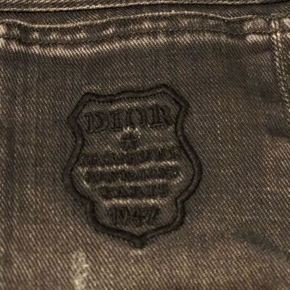 Dior for Girls, Distressed Gray Jeans, Sz 12A NWOT - Picture 4 of 8